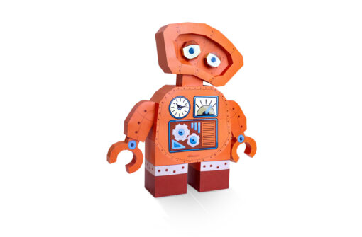 Robot en papier 3D