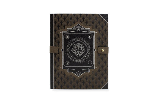 Carnet cuir Lion