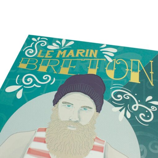Affiche A3 Marin Breton – Image 2