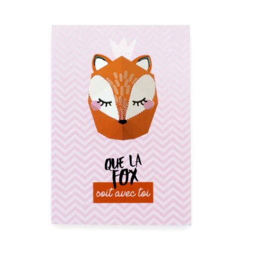 Affiche mini trophée Renard