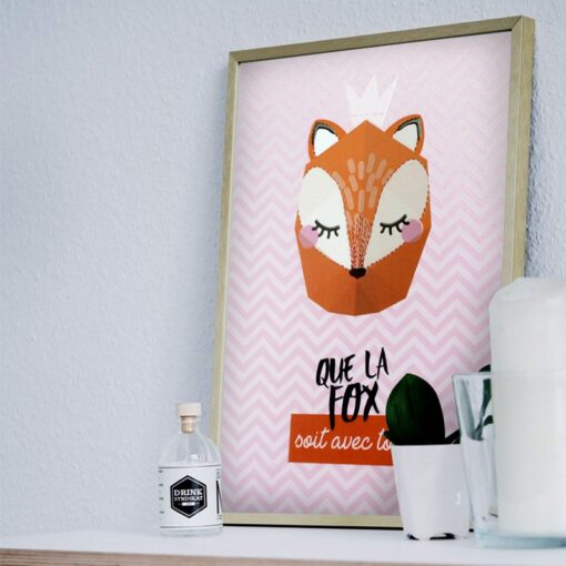 Affiche mini trophée Renard – Image 2