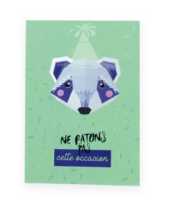 Affiche mini trophée Raton
