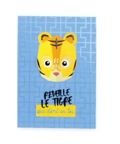 Affiche mini trophée Tigre