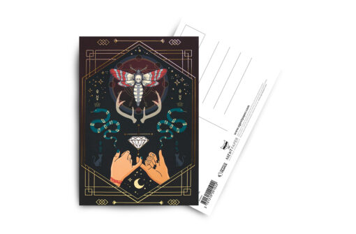 Carte postale Witchy