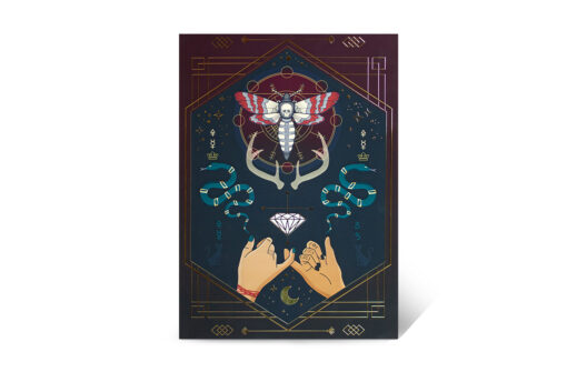 Affiche A3 Witchy