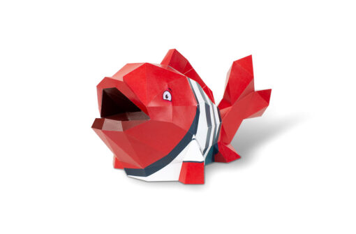 Poisson en papier 3D