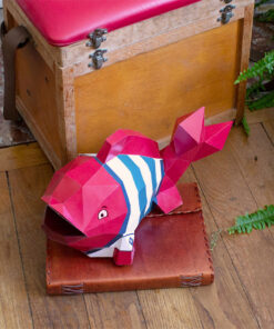Alternative view of Poisson en papier 3D