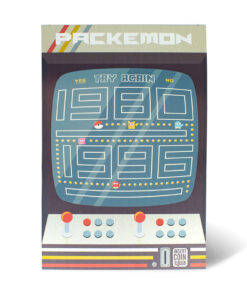 Tableau métallisé Packemon