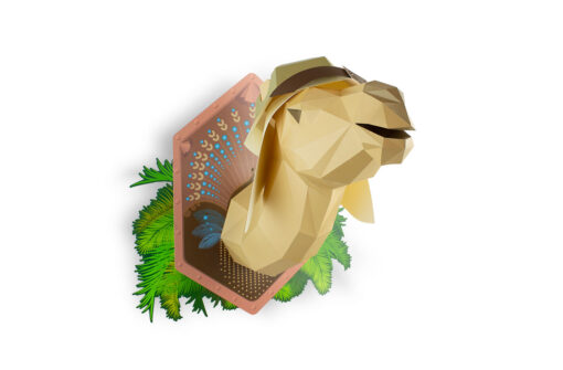 Dromadaire en papier 3D