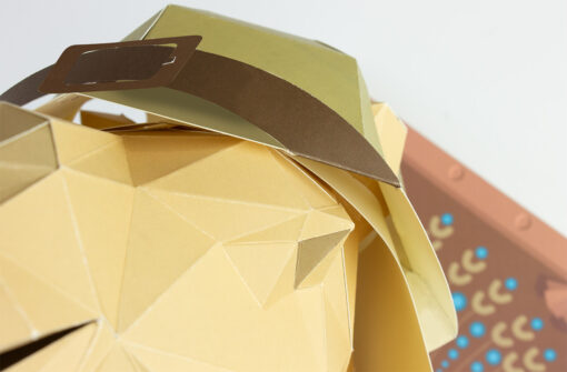 Dromadaire en papier 3D – Image 6