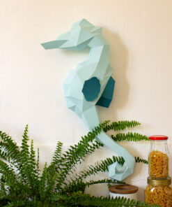 Alternative view of Hippocampe en papier 3D