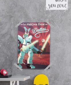Alternative view of Affiche Mécha Classe