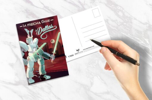 Carte postale Mécha Classe – Image 2