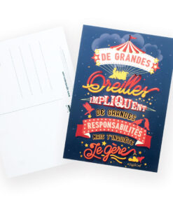 Cartes postales Tartines de Proust