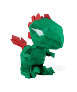 Petit dino en papier 3D