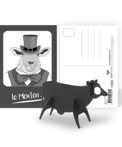Alternative view of Carte postale animaux pulp