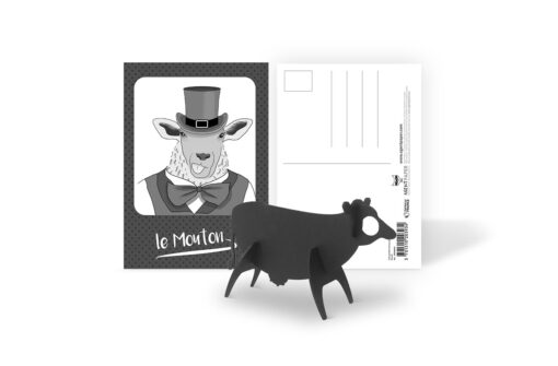 Carte postale animaux pulp – Image 2