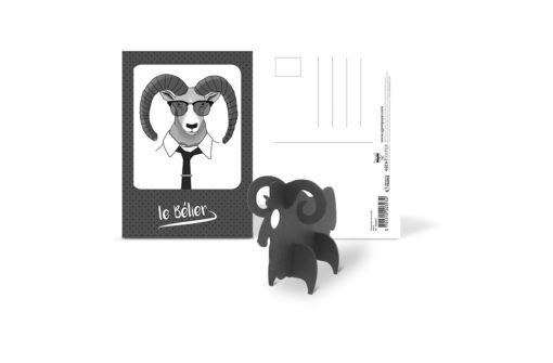 Carte postale animaux pulp – Image 5