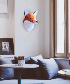 Alternative view of Renard en papier 3d