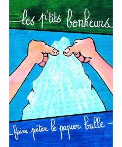 Carte postale bulle