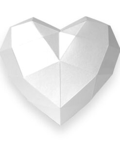 Alternative view of Coeur en papier 3d