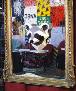 Alternative view of Raton en papier 3d