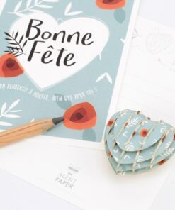 Alternative view of Carte bonne fête coeur