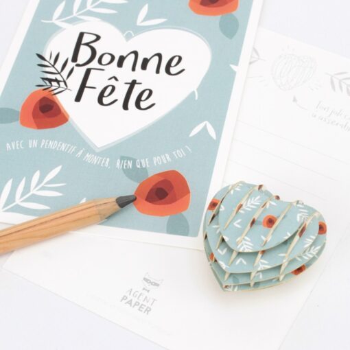 Carte bonne fête coeur – Image 2