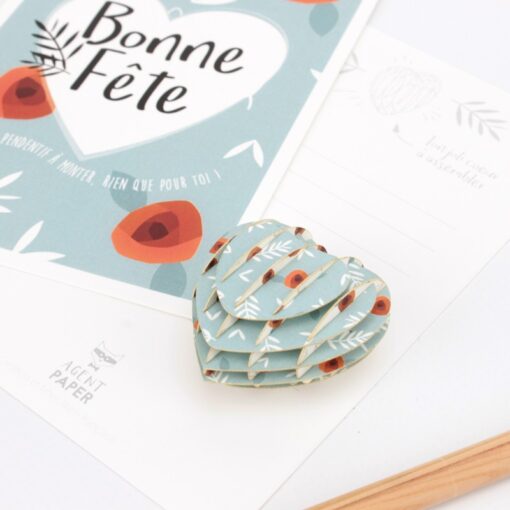 Carte bonne fête coeur – Image 3