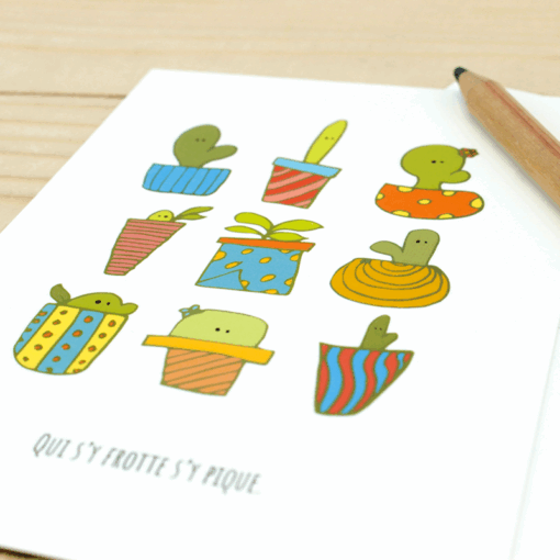 Carte postale cactus – Image 2