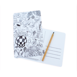 Carte à colorier psyché