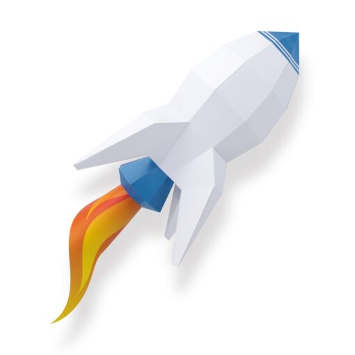 Fusée en papier 3D – Image 2
