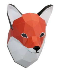 Petit renard en papier 3D