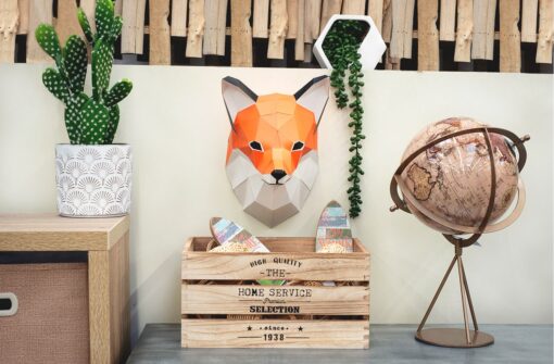 Petit renard en papier 3D – Image 2