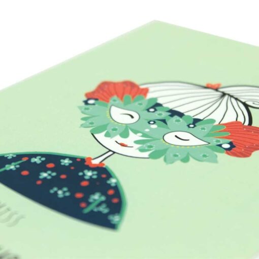 Carte postale Petits Caractères Mystèrieuse – Image 2