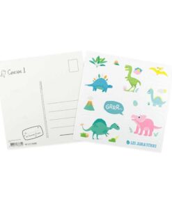 Carte anniversaire stickers