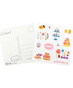 Alternative view of Carte anniversaire stickers
