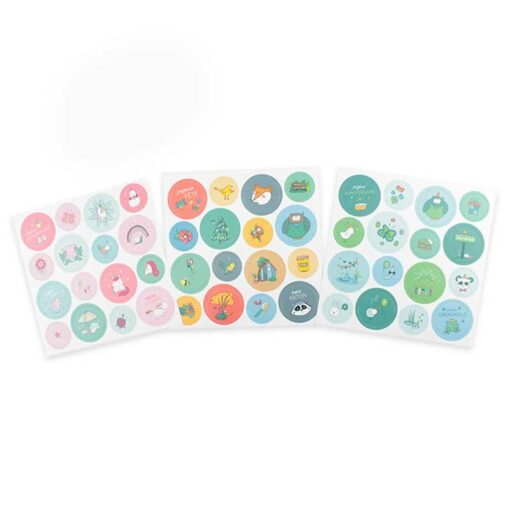 Carte anniversaire stickers nature – Image 4