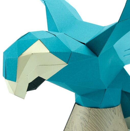 Perroquet en papier 3D – Image 3