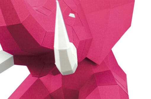 Elephant en papier 3D – Image 5