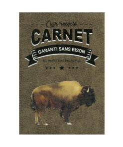 Alternative view of Carnet cuir Bison