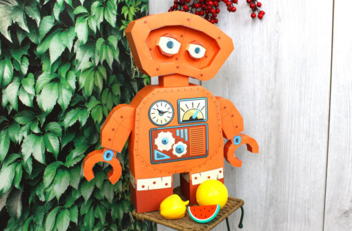 Robot en papier 3D – Image 2