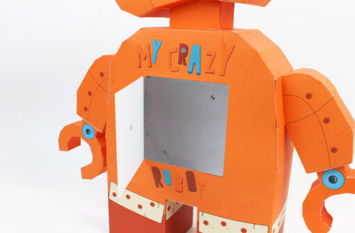 Robot en papier 3D – Image 3