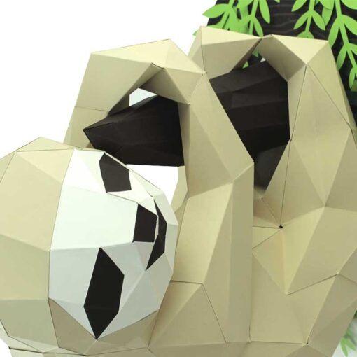 Paresseux en papier 3D – Image 7
