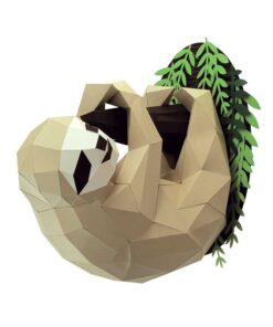 Alternative view of Paresseux en papier 3D