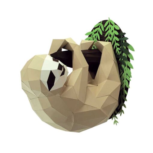 Paresseux en papier 3D – Image 2