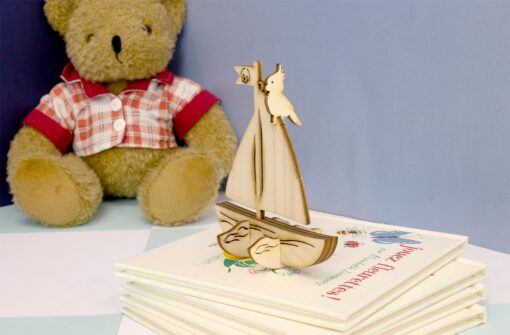 Les p'tits bidules en bois Bateau pirate – Image 2