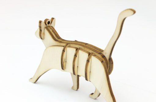 Les p'tits bidules en bois Chat – Image 4