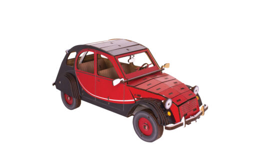 Trophée en bois Voiture 2CV