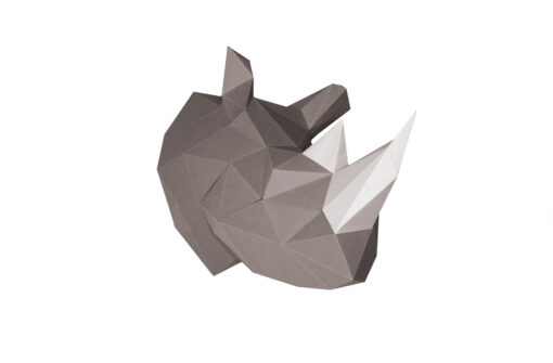 Rhino en papier 3d – Image 10